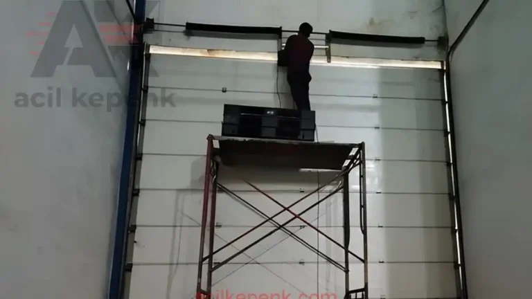 Manuel kepenklerde sıkışma, yay ve mekanizma sorunları