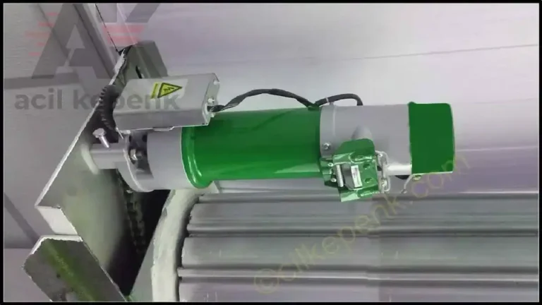 Kepenk Motor Arızaları 21 Kepenk Motorları yanlış montaj ve aşırı ısınma gibi durumlarda arızalanabilir.